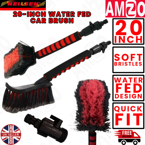 Water fed car - 20", brush