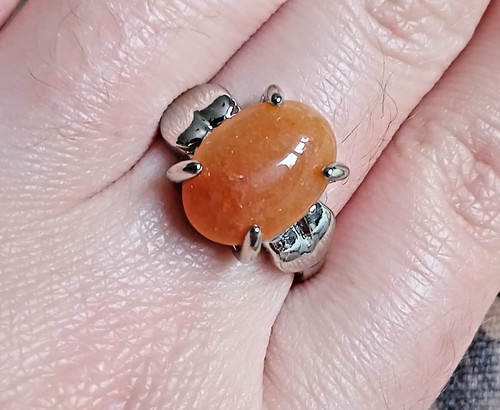 Amber ring size costume - ring,