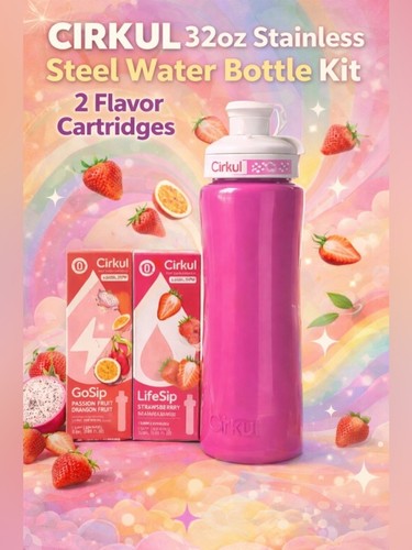 Cirkul 32oz stainless steel - 32oz,