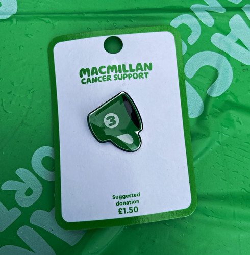 Macmillan cancer support - support, green