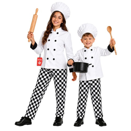 Kids chef costume xl - costume,