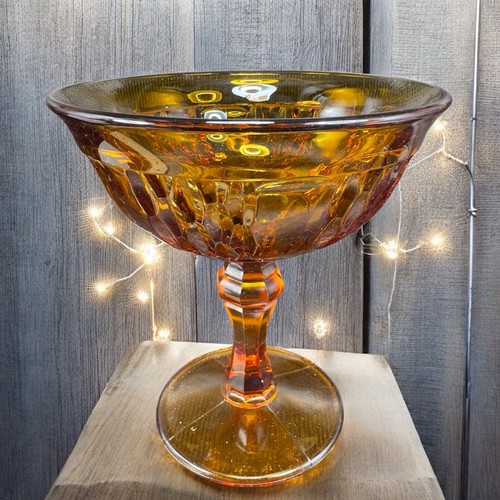 Vintage indiana glass amber - indiana,