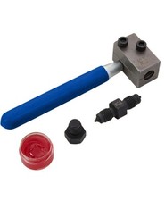 BlueSpot Brake Pipe Flaring Tool for 3/16" Pipes SAE Double Flare Hand Held 4Pcs