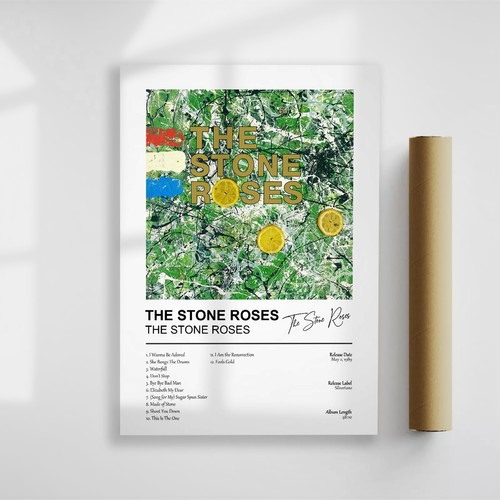 Album cover poster wall - a3, art