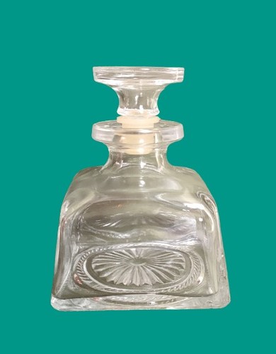 Vintage hand blown square - blown,