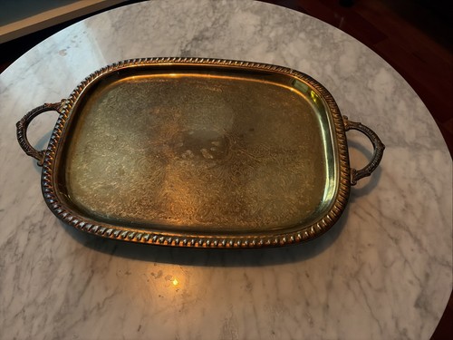 Vintage gold plate - vintage,