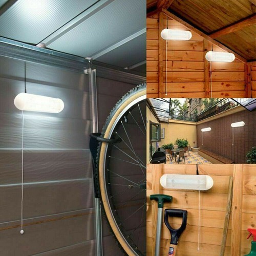 2pack led solar powered shed - 2pack,