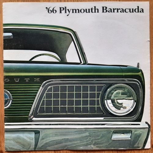 1966 plymouth barracuda car - plymouth,