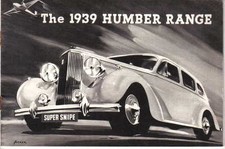 Humber Range 1939 16 Snipe