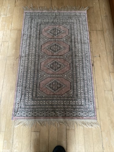 Vintage small bokhara - rug, 110