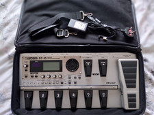 Boss / Roland GT10 Guitar Multi-Effects floor unit /  Gator Bag / Roland PSU