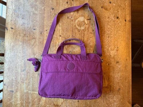 Kipling purple messenger - purple,