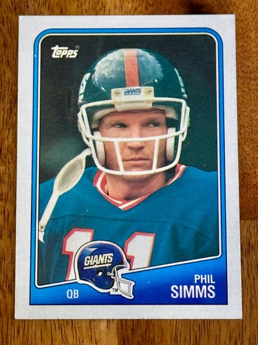 1988 topps phil simms 272 - -,