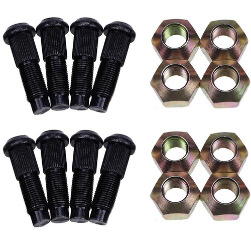 Piece lug nut and - stud, set
