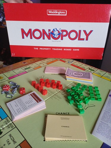 Waddingtons monopoly complete - waddingtons,