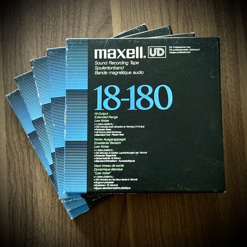 Maxell 180 reel to - 18-180,