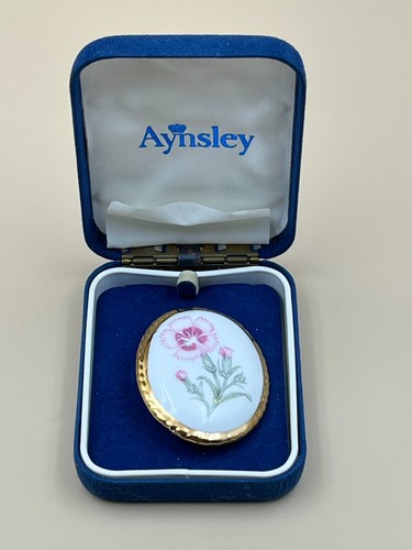 Vintage aynsley brooch - vintage,