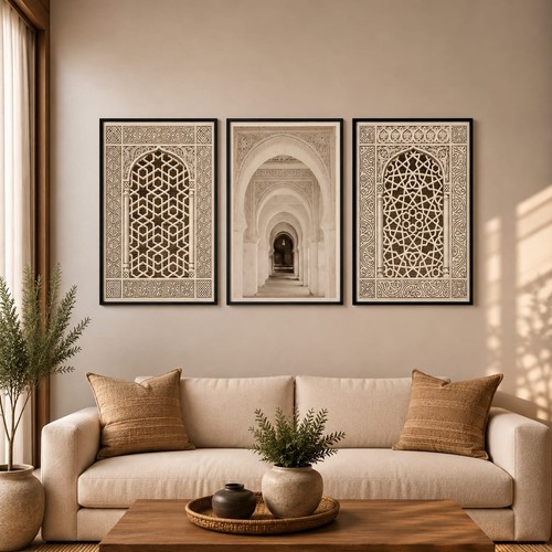 Set framed islamic - set,