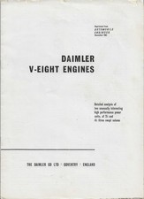 Daimler V8 Engine Detailed