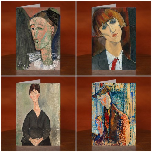 Amedeo modigliani art print - a5,