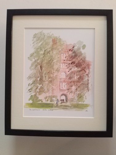 Hugh casson print girton - hugh,