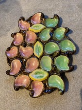 Oyster Plate Vallauris French