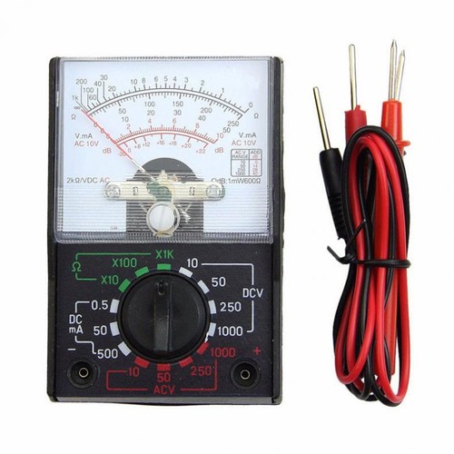 Analog multimeter electric - multimeter,