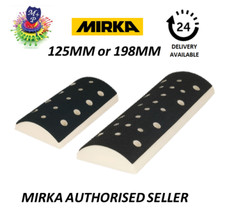Mirka Abranet Curved Hand Sanding Backing Pad/Block 70mm x 125mm or 70mm x 198mm