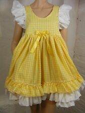 sissy ADULT baby gingham