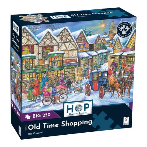 The house puzzles old time - old,
