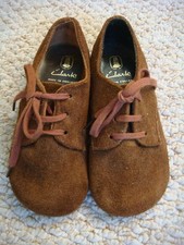 Vintage Brown Suede Clarks