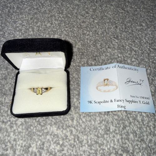 Gems 9ct yellow gold - tv,