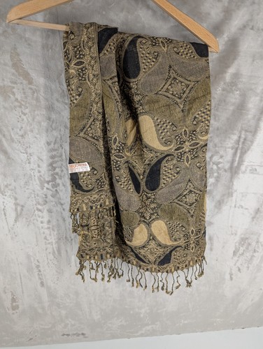 Pashmina silk scarf - pashmina, shawl