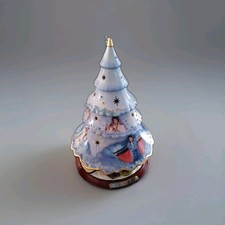 : Elvis 'Blue Christmas' Tree Ornament **lights Turns But No Sound. Good Conditi