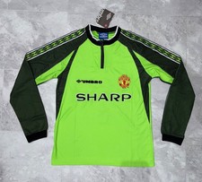 Manchester United Umbro Retro 98/99 Goalkeeper Shirt Jersey Schmeichel Size 2XL