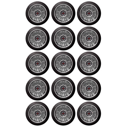 Precut car tyre wheel - precut,