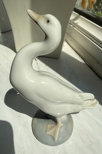 Lladro porcelain figurine duck - lladro,