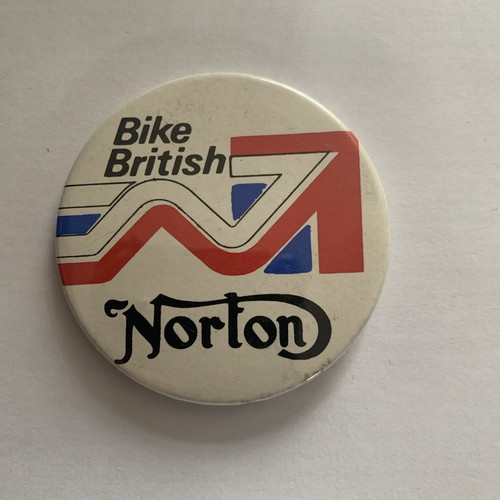 Norton metal motorcycle pin - norton,
