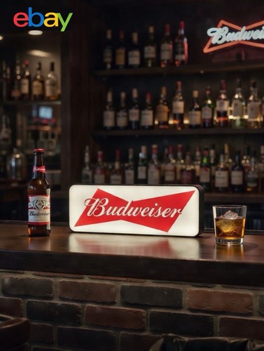 Budweiser beer light up - beer,