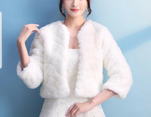 Fur jacket winter bolero - jacket,
