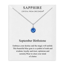 Birthstone Necklaces Created