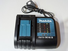Genuine Makita DC18SD 18V LXT Li-ion / Ni-MH Battery Charger 7.2V-18V 240V UK