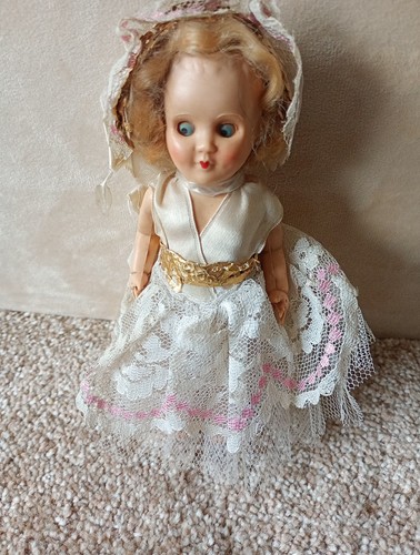 Vintage rosebud doll mid - vintage,