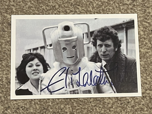 Doctor who autograph card - who,