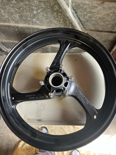 Black front wheel - black,