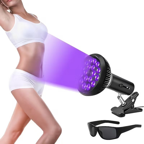 Tanning lamp solarium face - tanning,