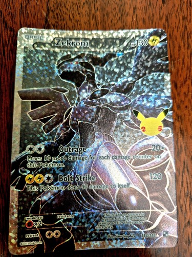 Pokemon zekrom 114 black - zekrom,