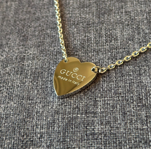 Gucci sterling silver heart - gucci,