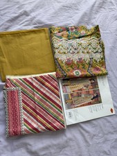 Original Khaadi 3 Piece Unstitched Embroidered Suit Material