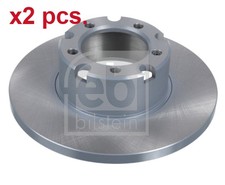 X2 PCS FRONT BRAKE DISC ROTOS